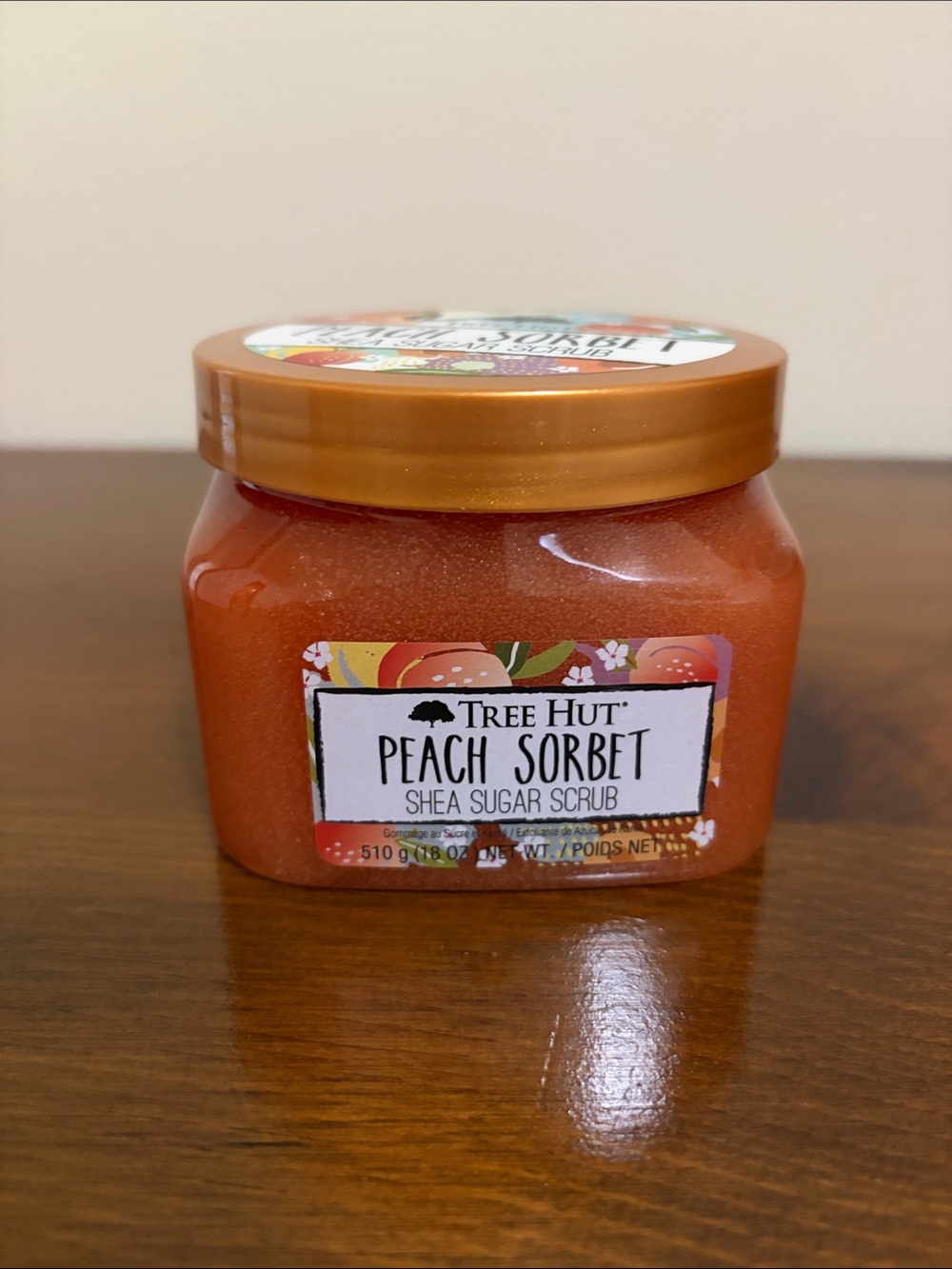 ♻️ Tree Hut Peach Sorbet Shea Sugar Scrub